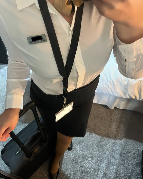 sexcityguide.com hothostieuk profile on OnlyFans in flight-attendant-air-hostess category